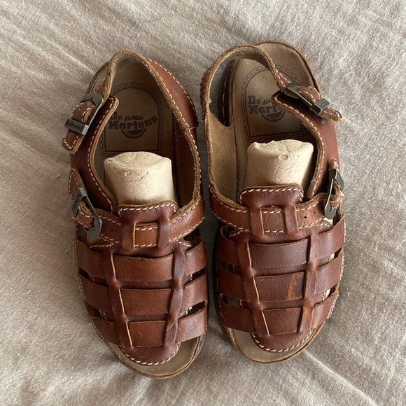 Vintage Doc Martens Leather Sandals - Picture 2 of 9